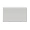 Universal 60 in. x 36 in. Melamine Dry Erase Board with Silver Anodized Aluminum Frame - White Surface